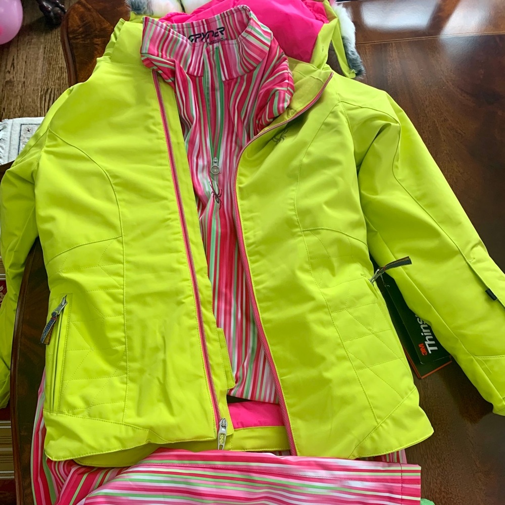 SOLD Spyder Girls Ski/Snowboard Set- 14